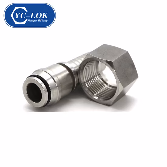 Фитинги для гидравлических шлангов с конусом из нержавеющей стали 304 с метрической внутренней резьбой 24 шт.